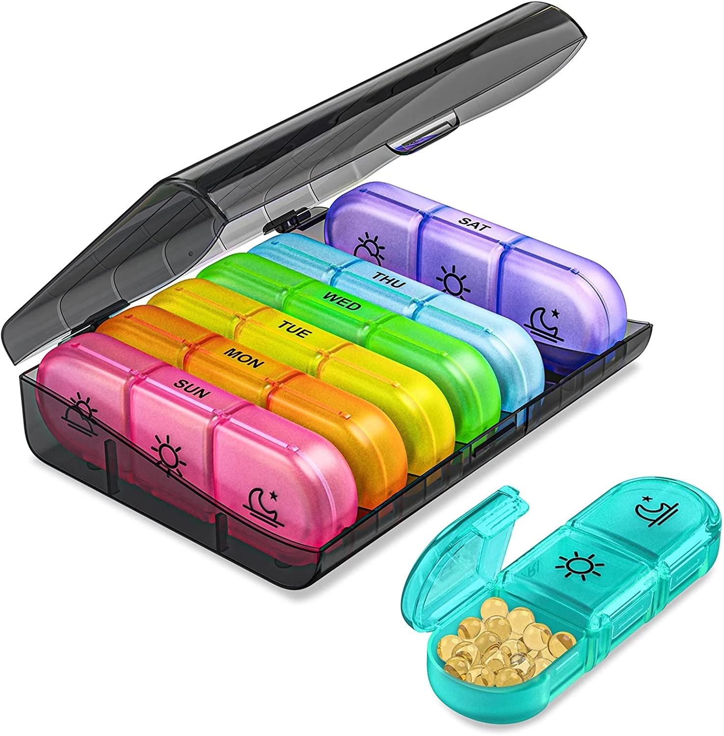 Weekly Pill Organizer 6