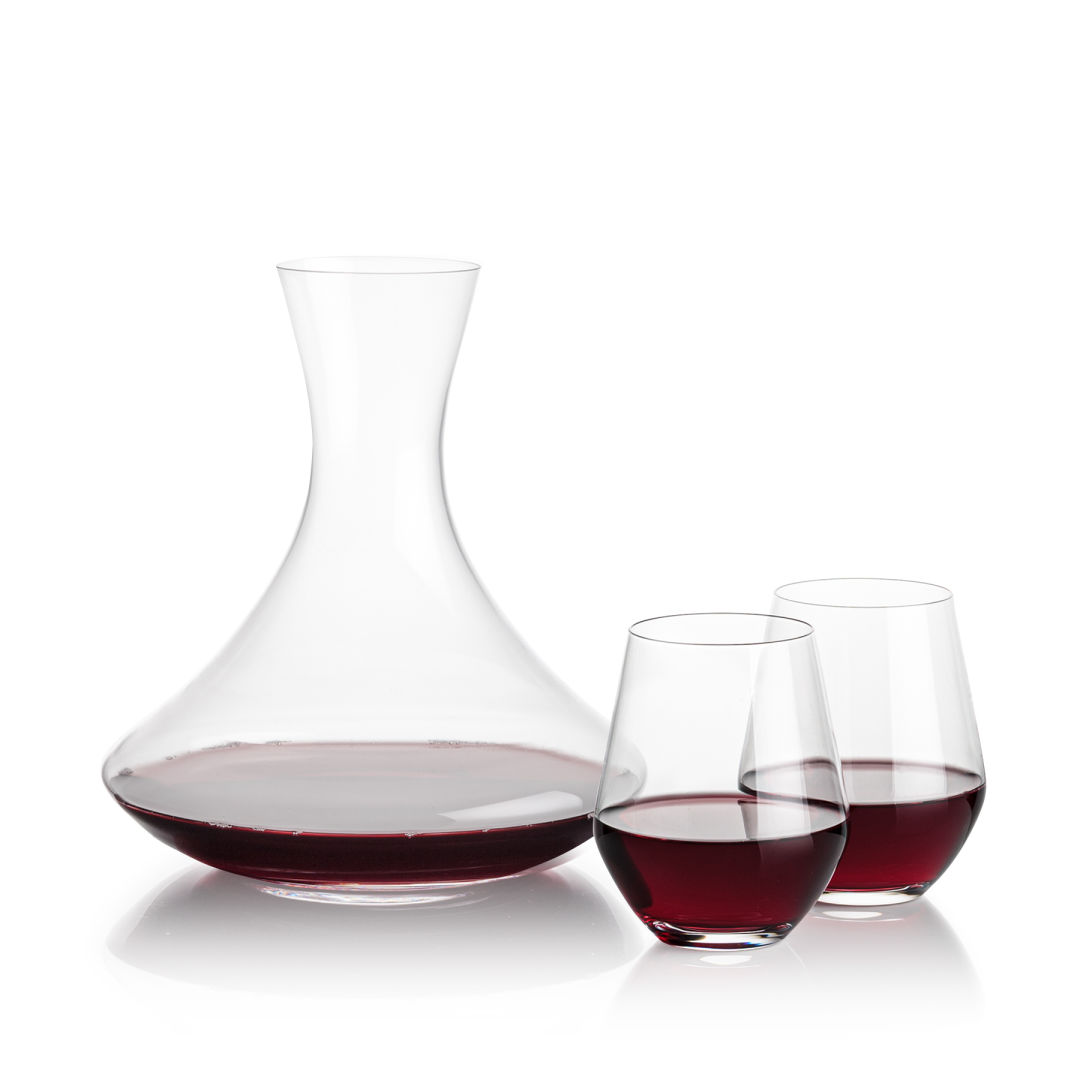 Senderwood Carafe & Reina Stemless Wine 3