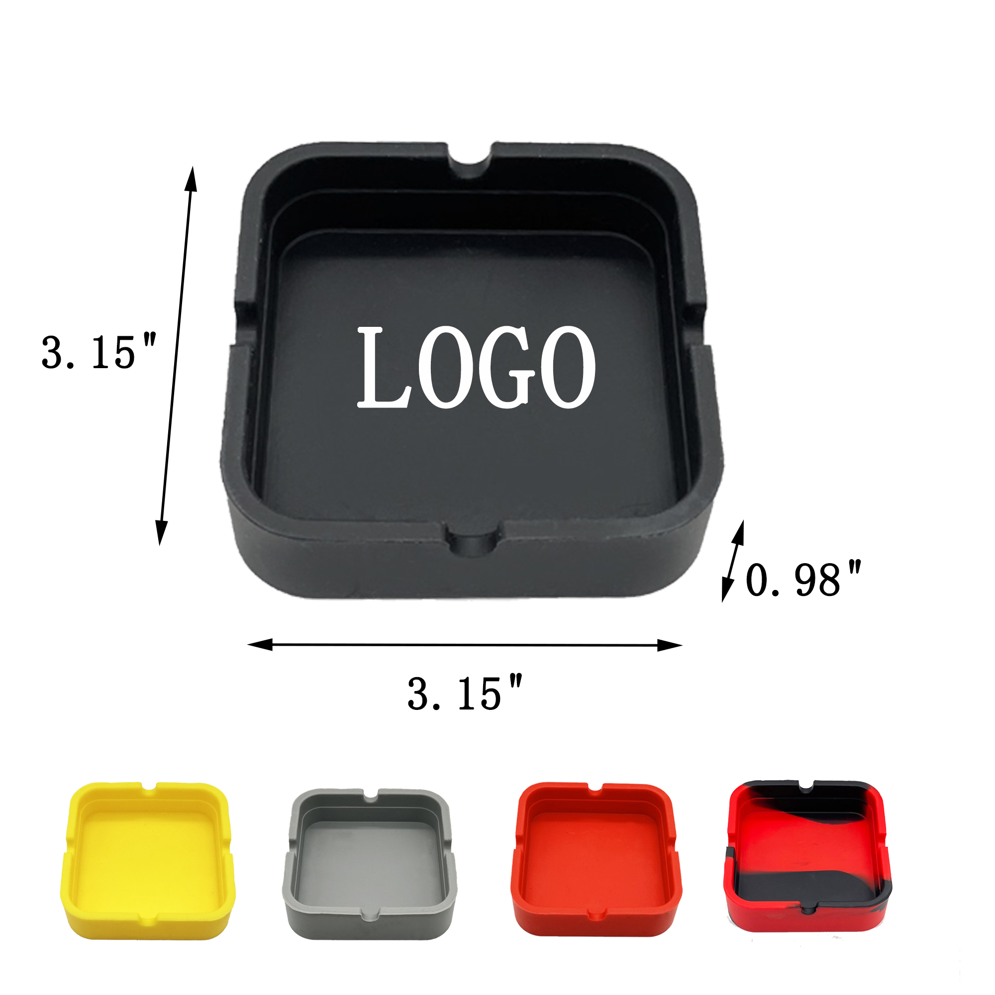 Eco-Friendly Silicone Ashtray 1