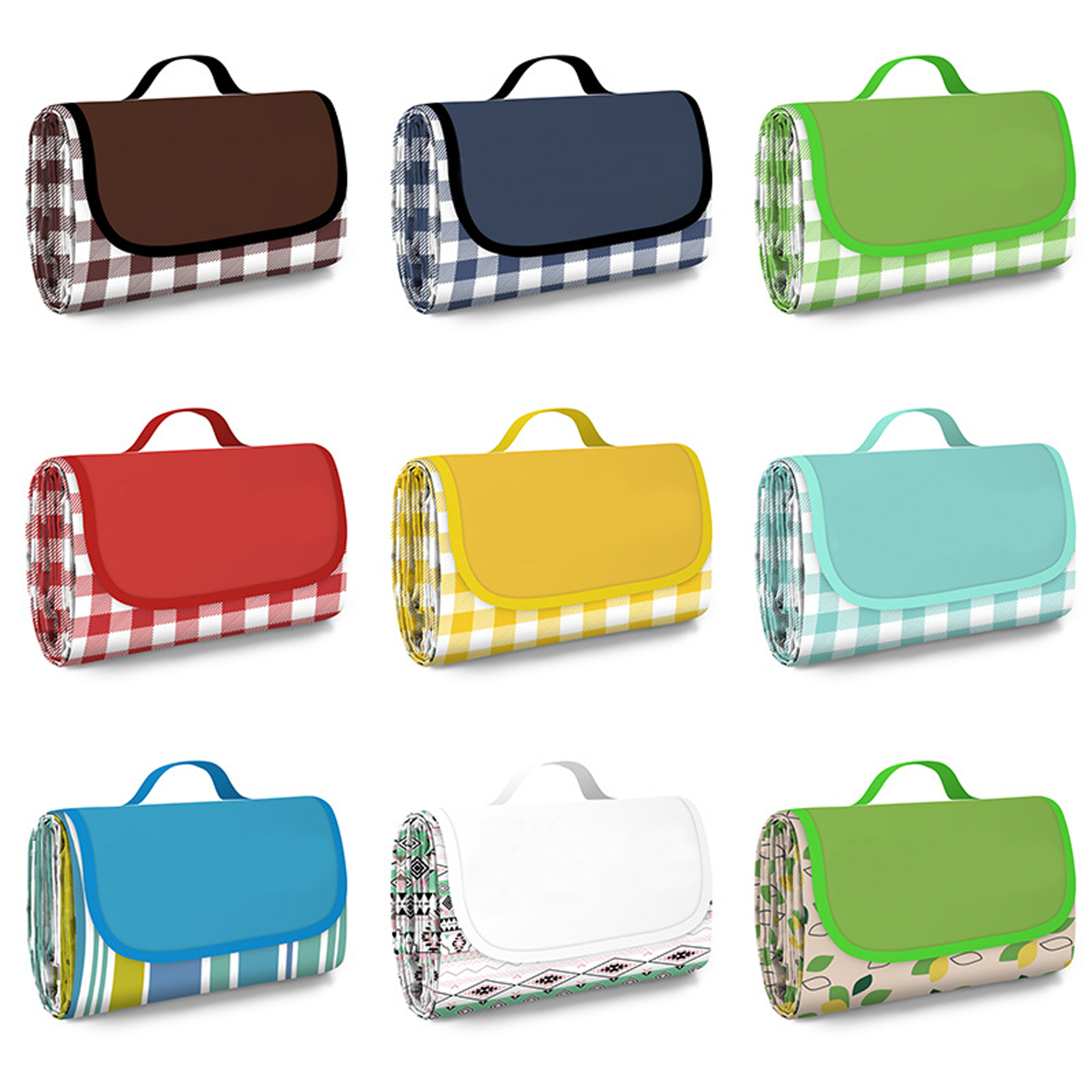 Custom Collapsible Moisture-proof Picnic Mat 2