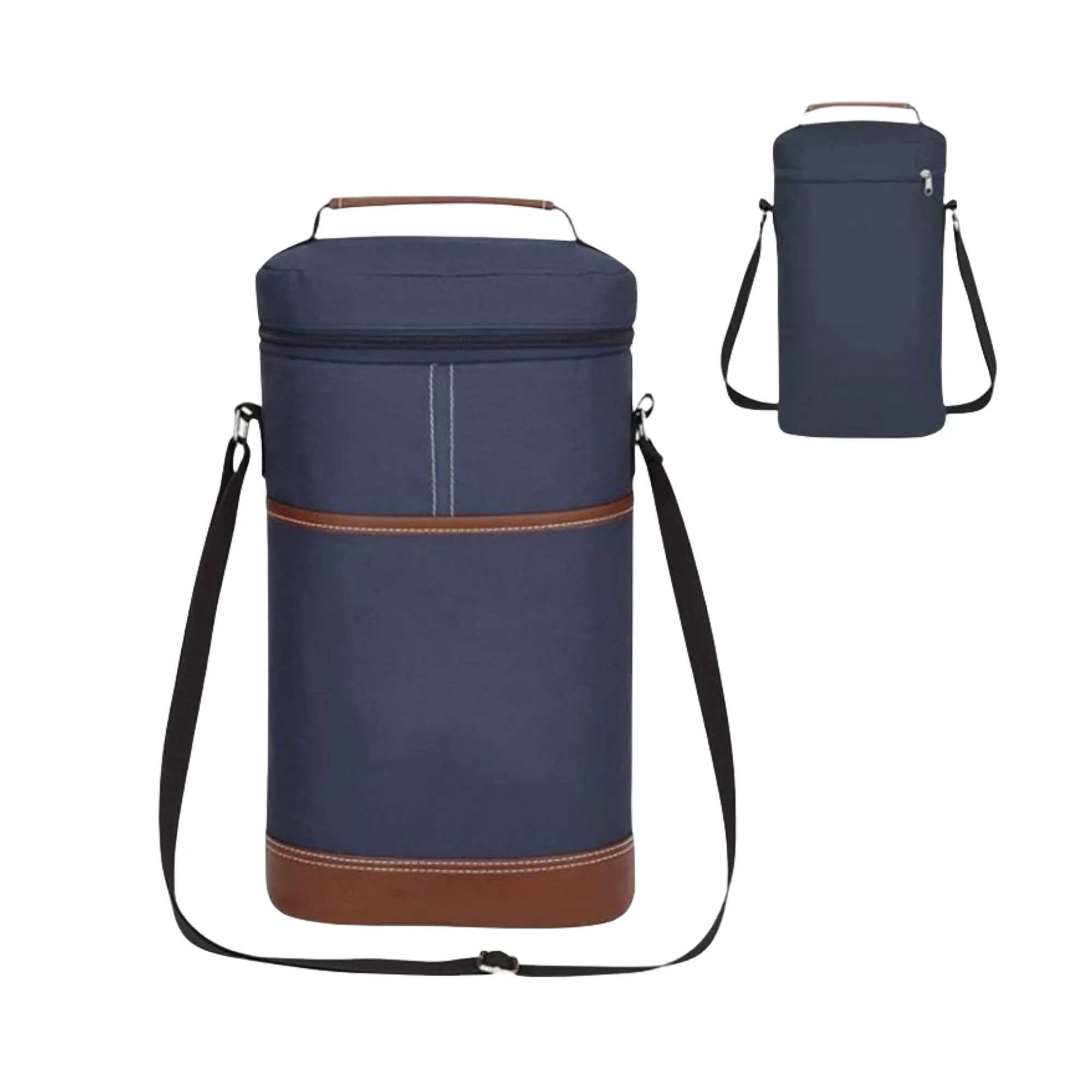 Cylinder Wine Cooler Bag Oxford Waterproof Leakproof 3