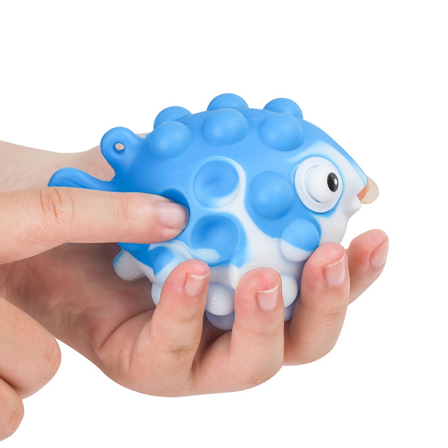 Globefish Shaped Push Pop Bubble Anti Stress Ball 9