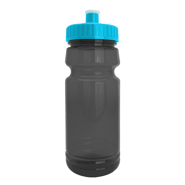 Cycle 24oz Recycled Transparent Bike Bottle w/Push-Pull Lid 7