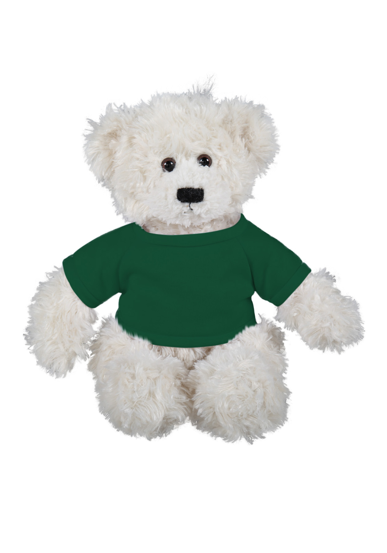 soft plush Cream Brandon Bear with t-shirt 10