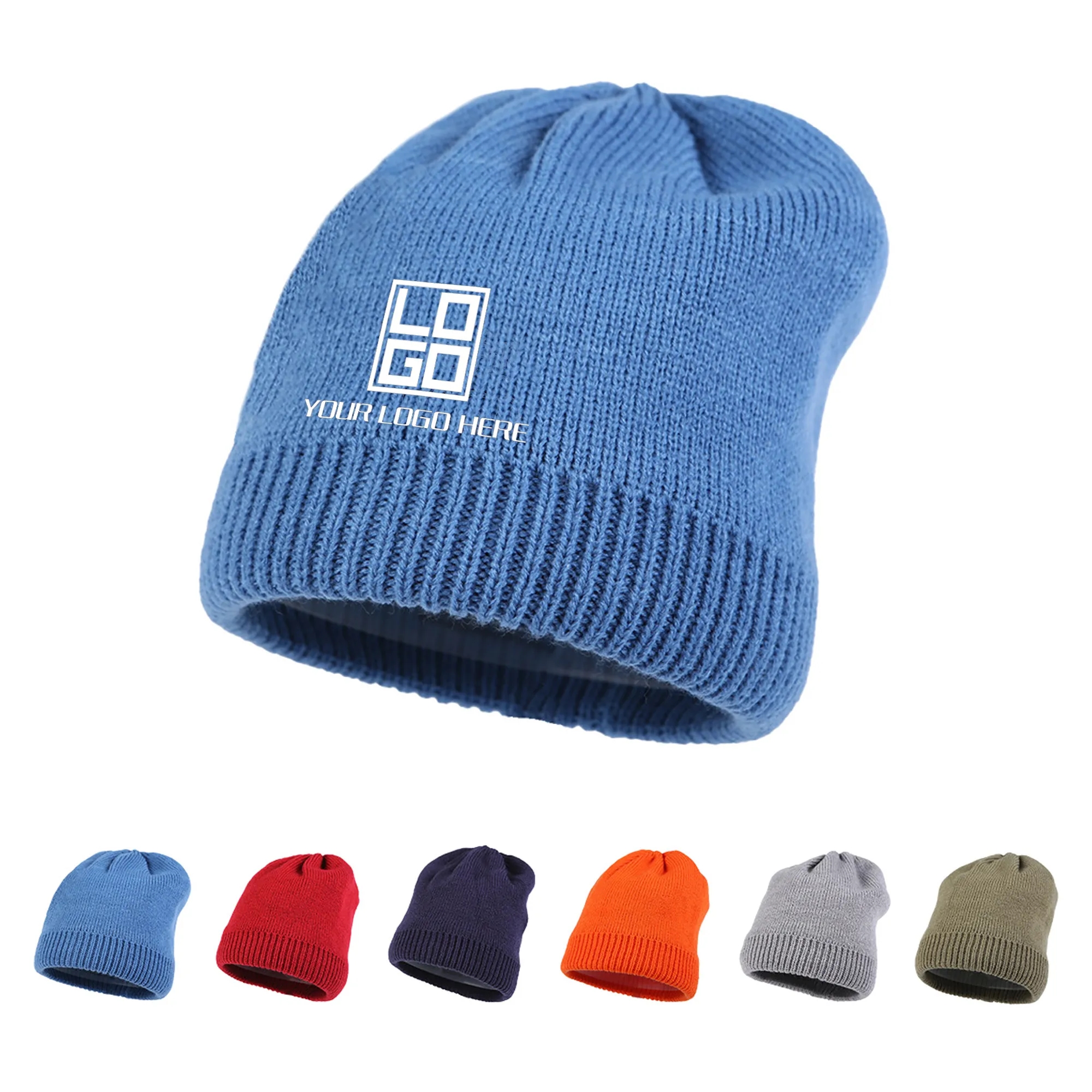 Casual Warm Hat Winter Knitted Beanie