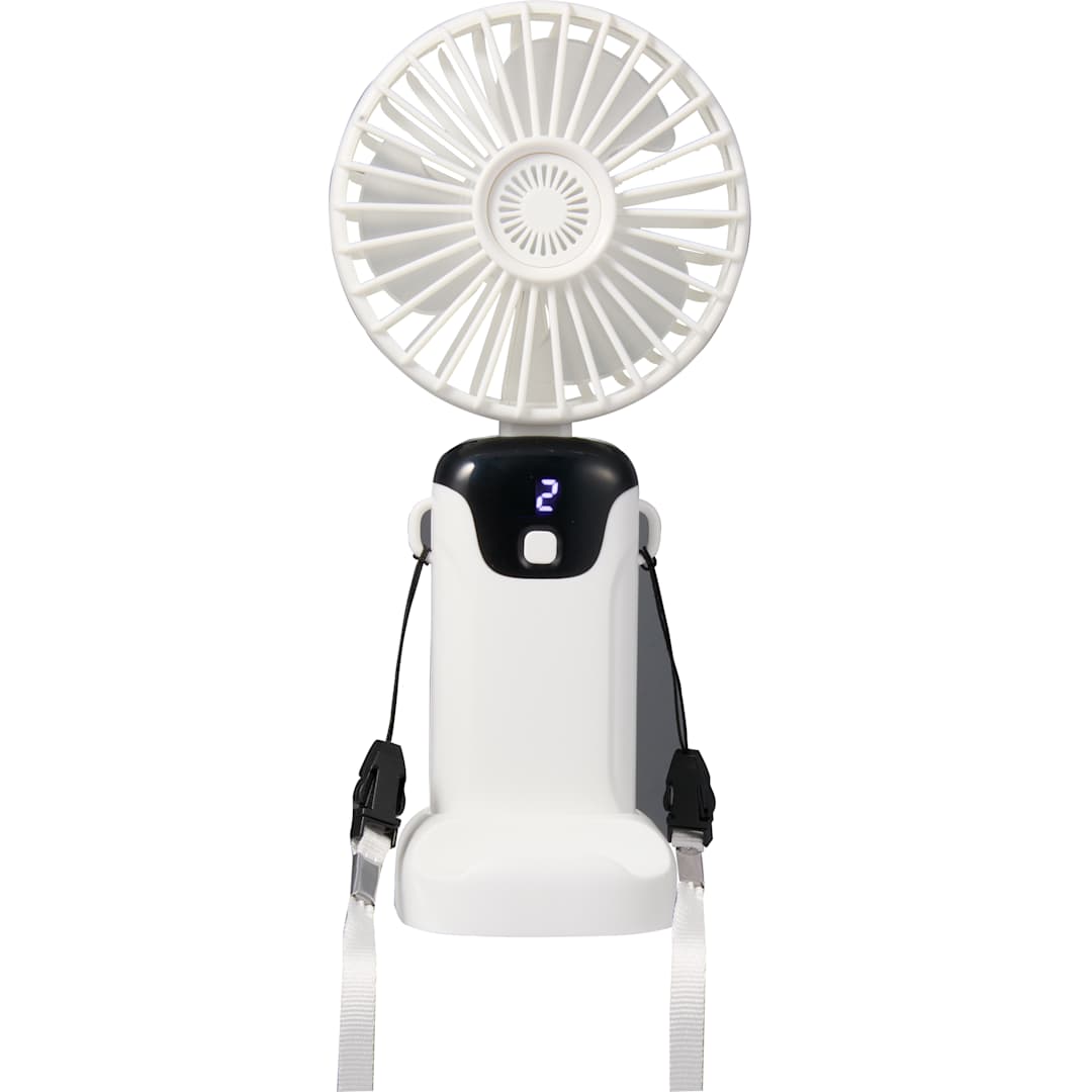 Rechargeable 100% RABS Personal LED Fan 91