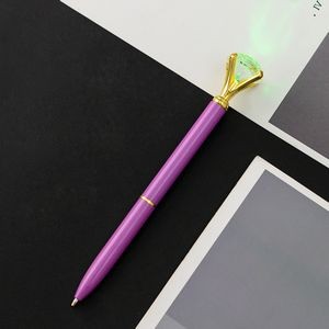 Luxury Big Top Diamond Metal Pen 24
