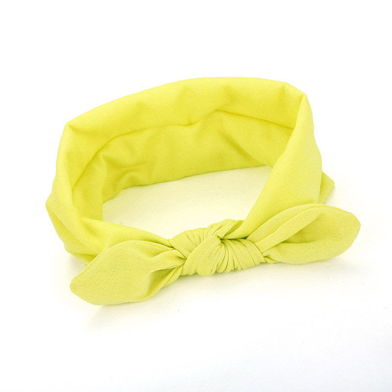 Head-wraps Hair Band Knotted Headband Rabbit Ears 19