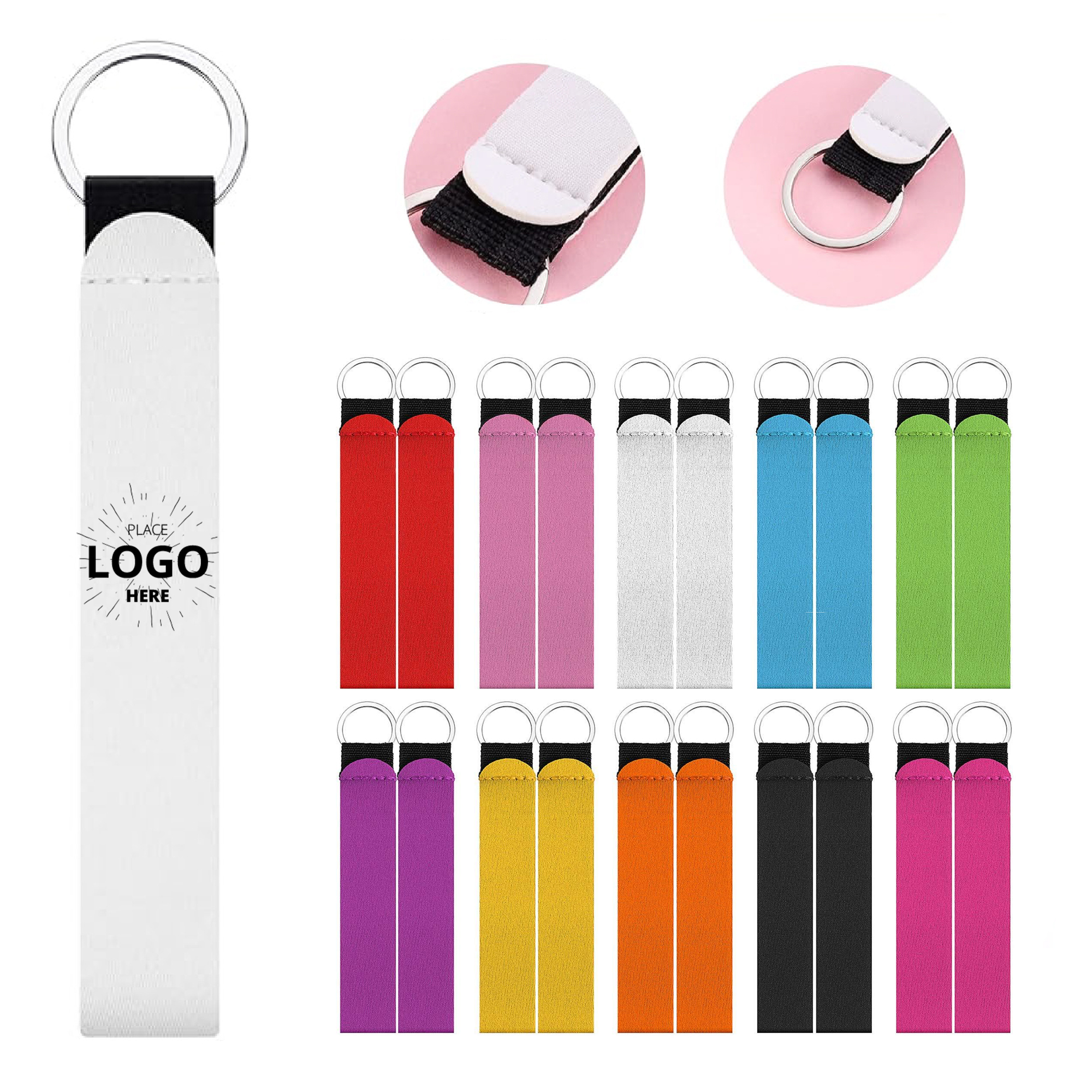 Neoprene Wrist Strap Key Holder 1