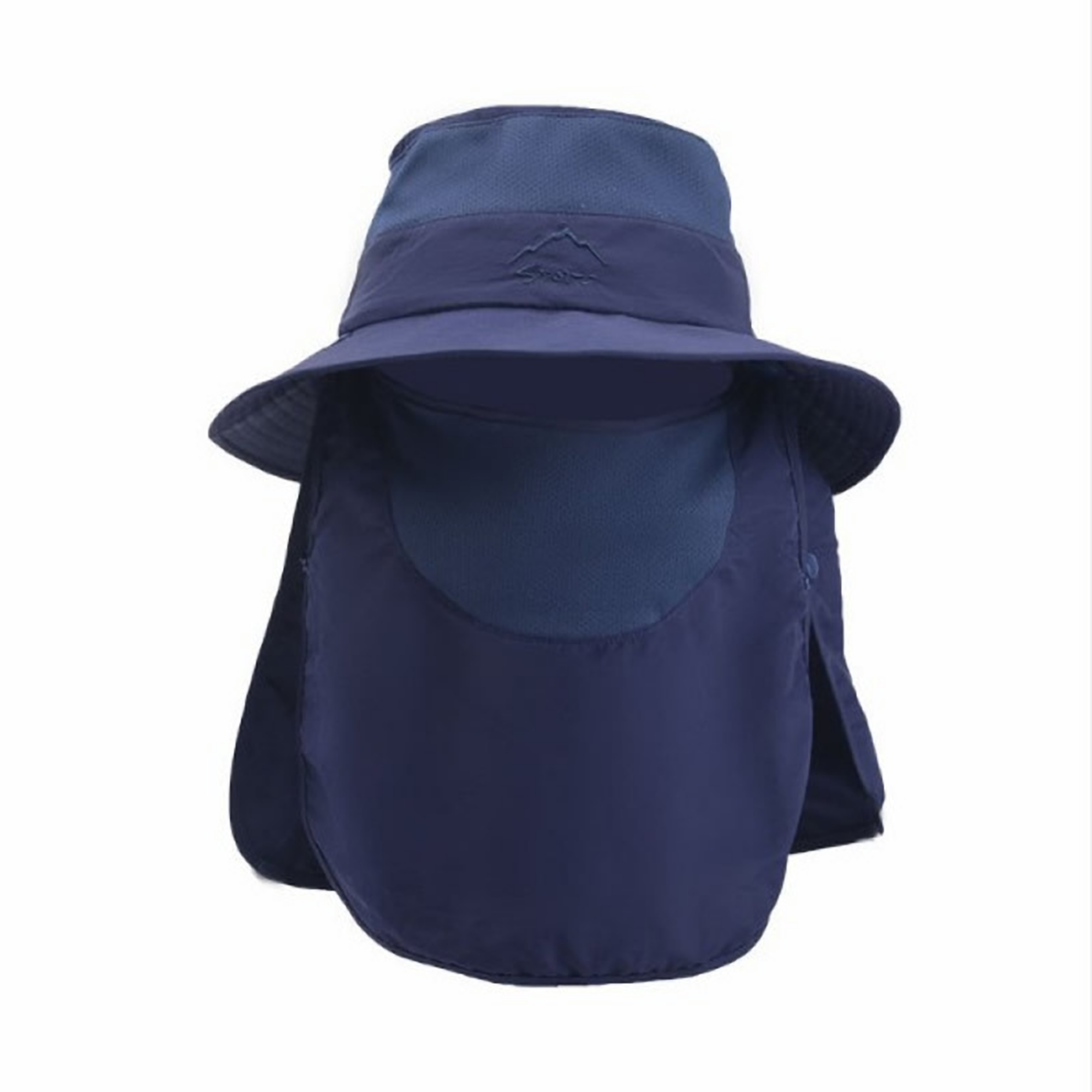 Adult Unisex Cotton Bucket Hat w/Neck Flap 3