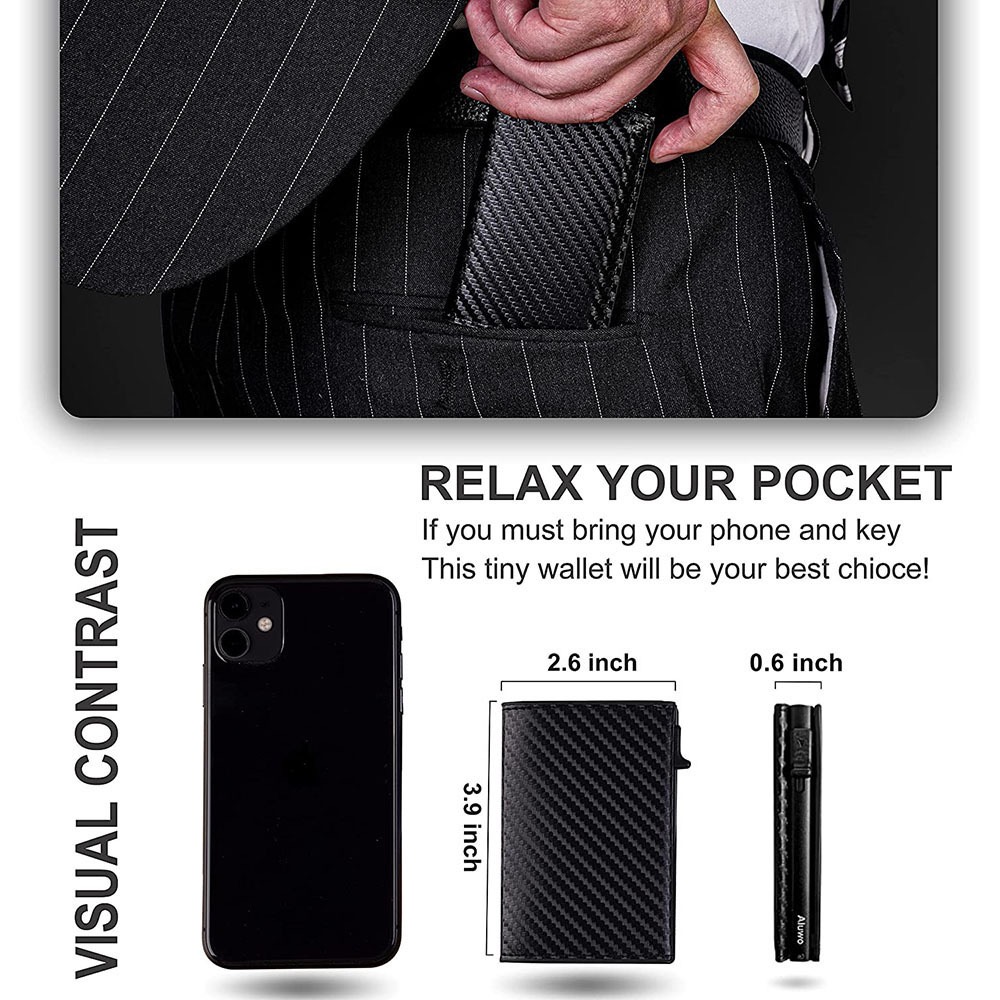 Front Pocket Wireless Tag Wallet 3