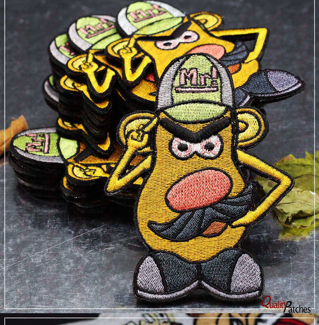 Custom Die Cut Embroidered Patches 58