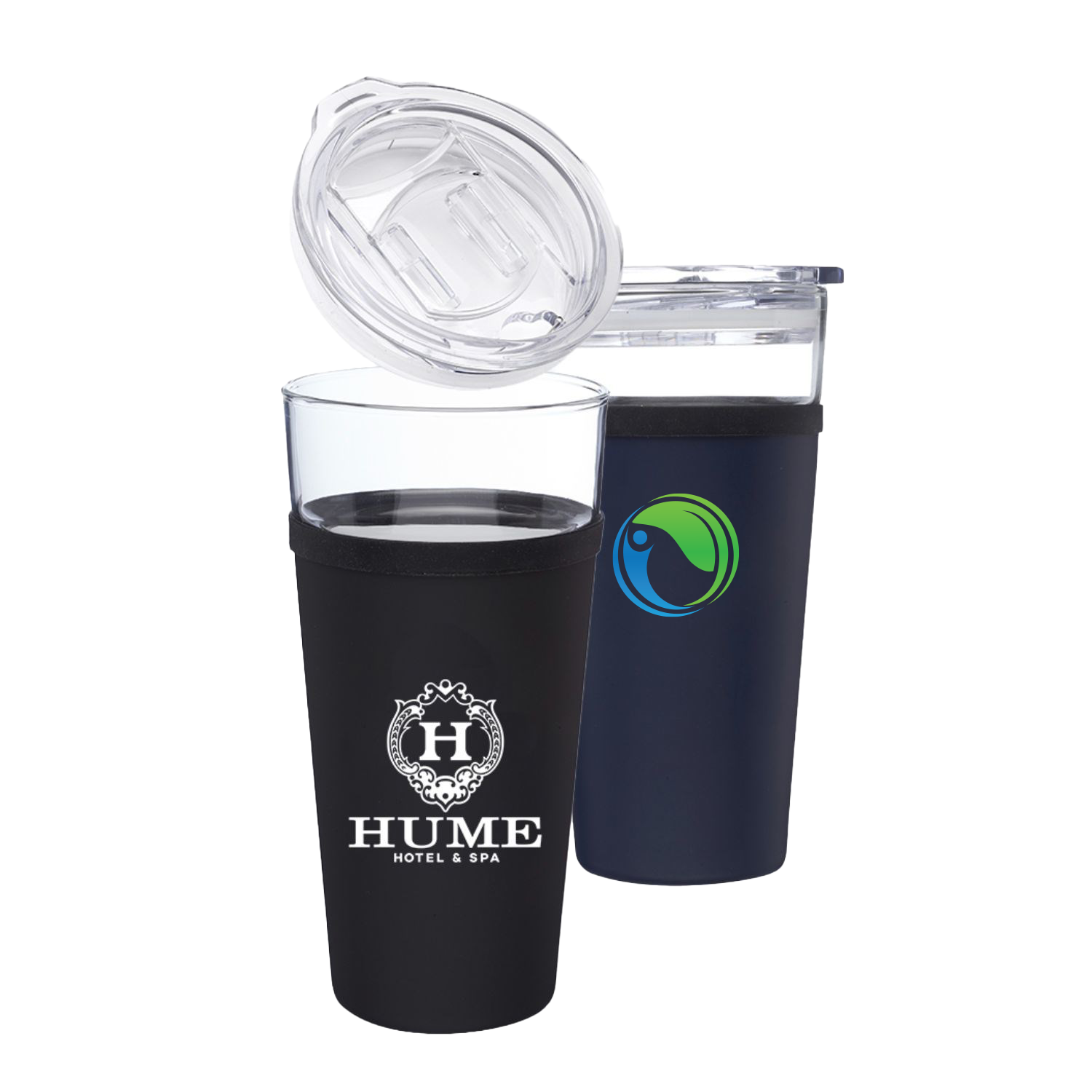 16 oz. Samara Tritan Glass Travel Mugs w/ Custom Logo 2