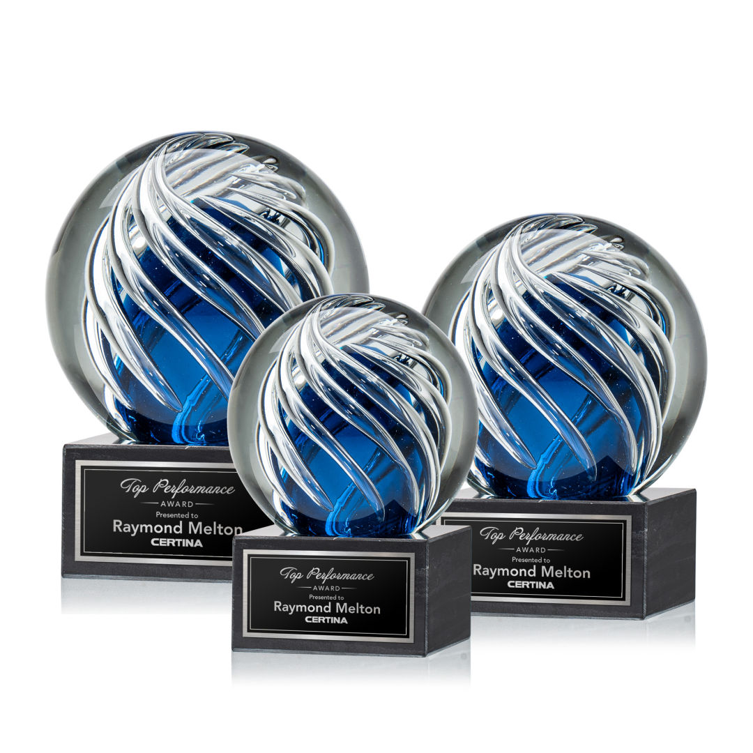 Genista Award on Square Marble Base 5