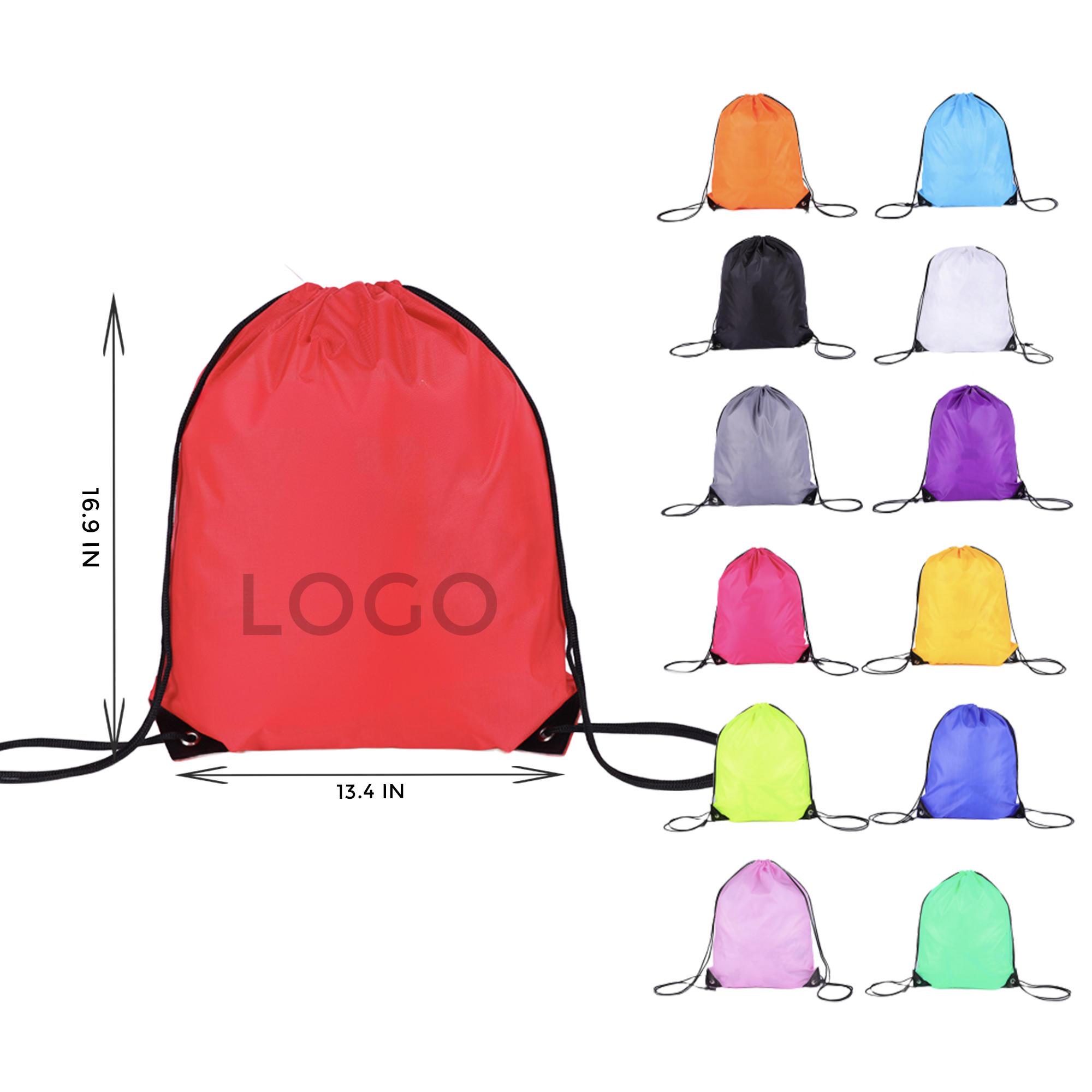 MOQ 10 PCS Functional Drawstring Bag 2