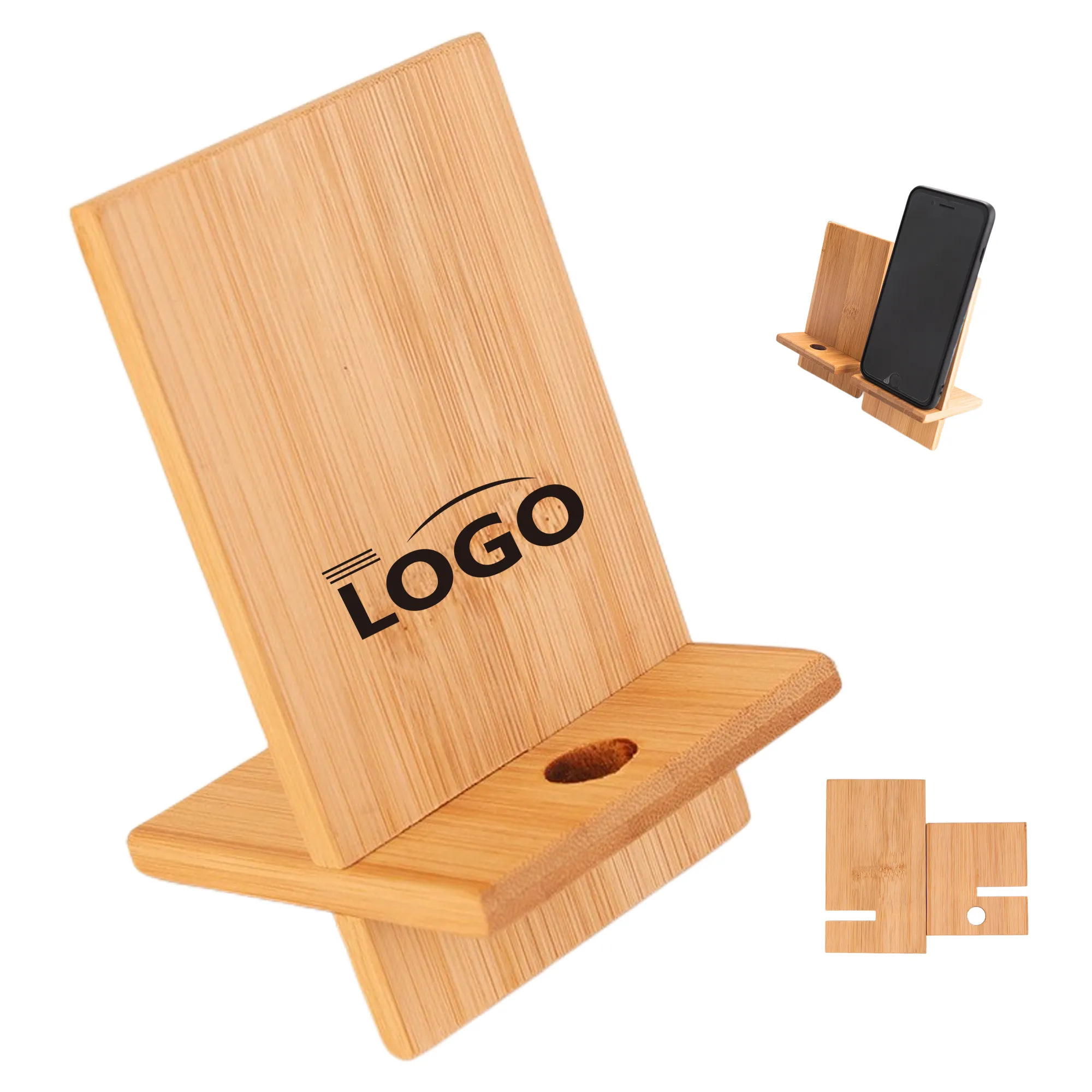 Bamboo Mobile Phone Stand