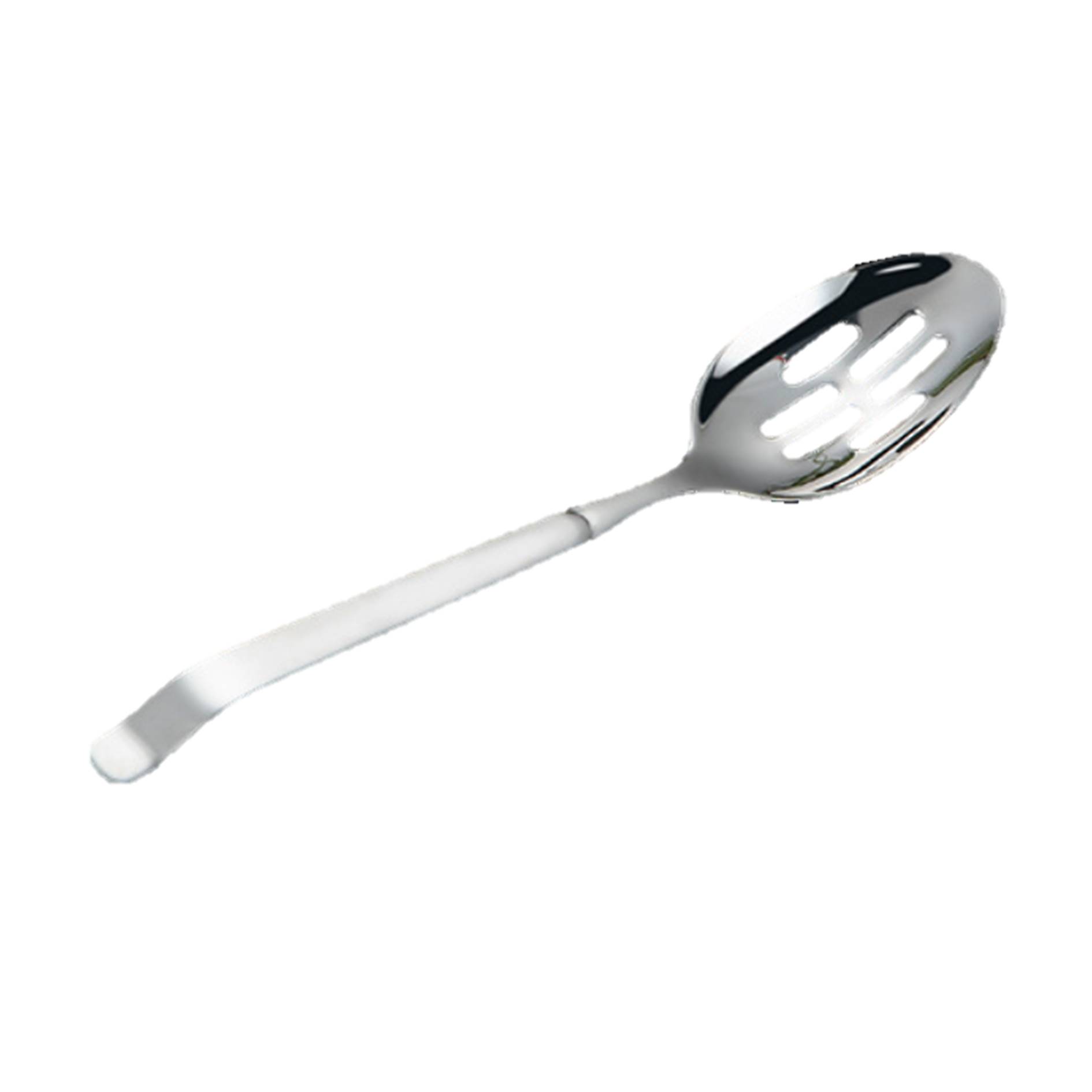 11 Inch Stainless Steel Slotted Serving Spoon 4