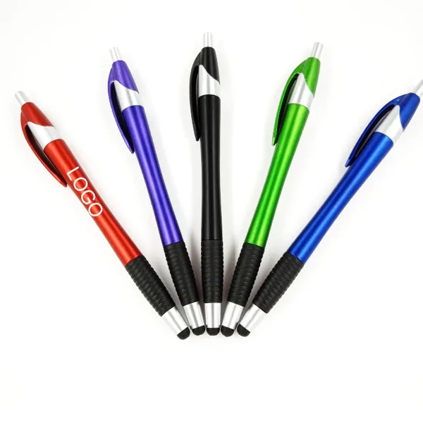 Promotional Stylus Gripper Pen 5