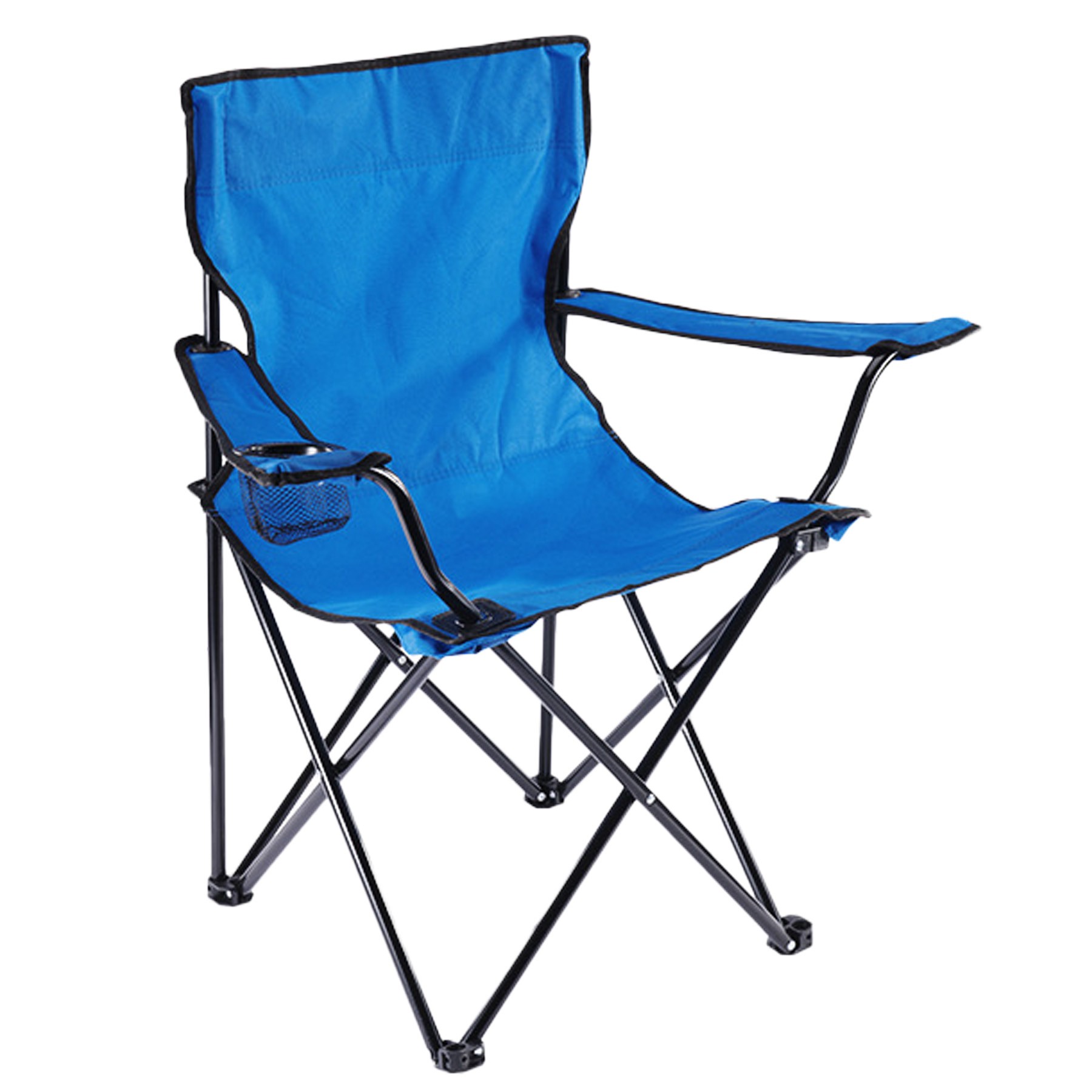 Folding Chair Camping Portable Backrest Armrests 2
