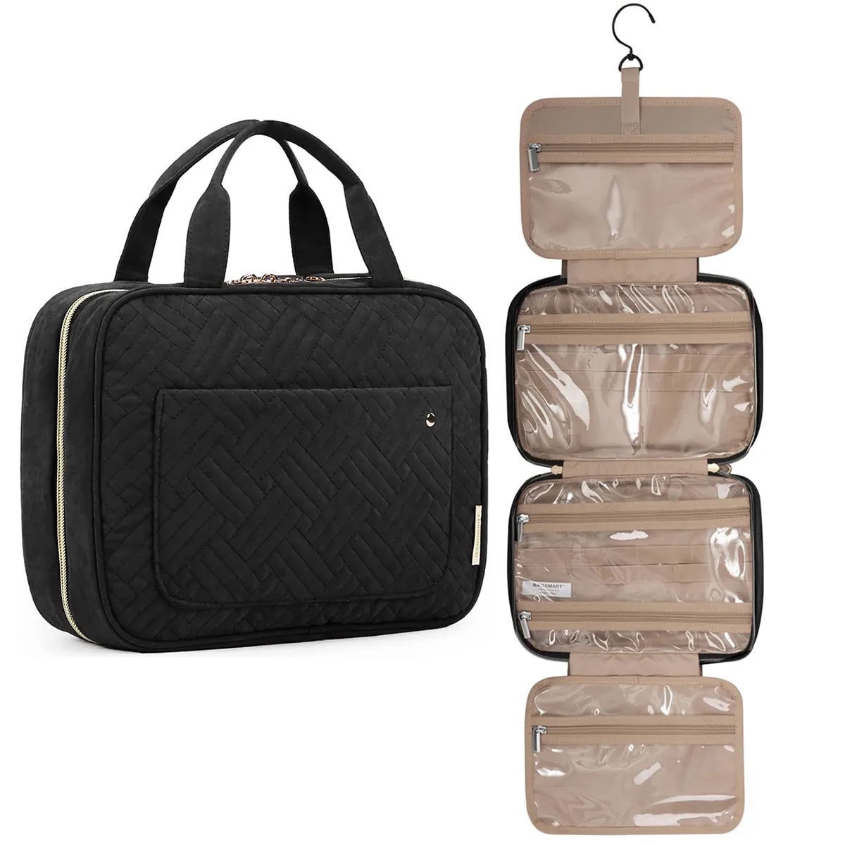 In Stock High Quality Travel Toiletry Bag Hanging Organizer 5