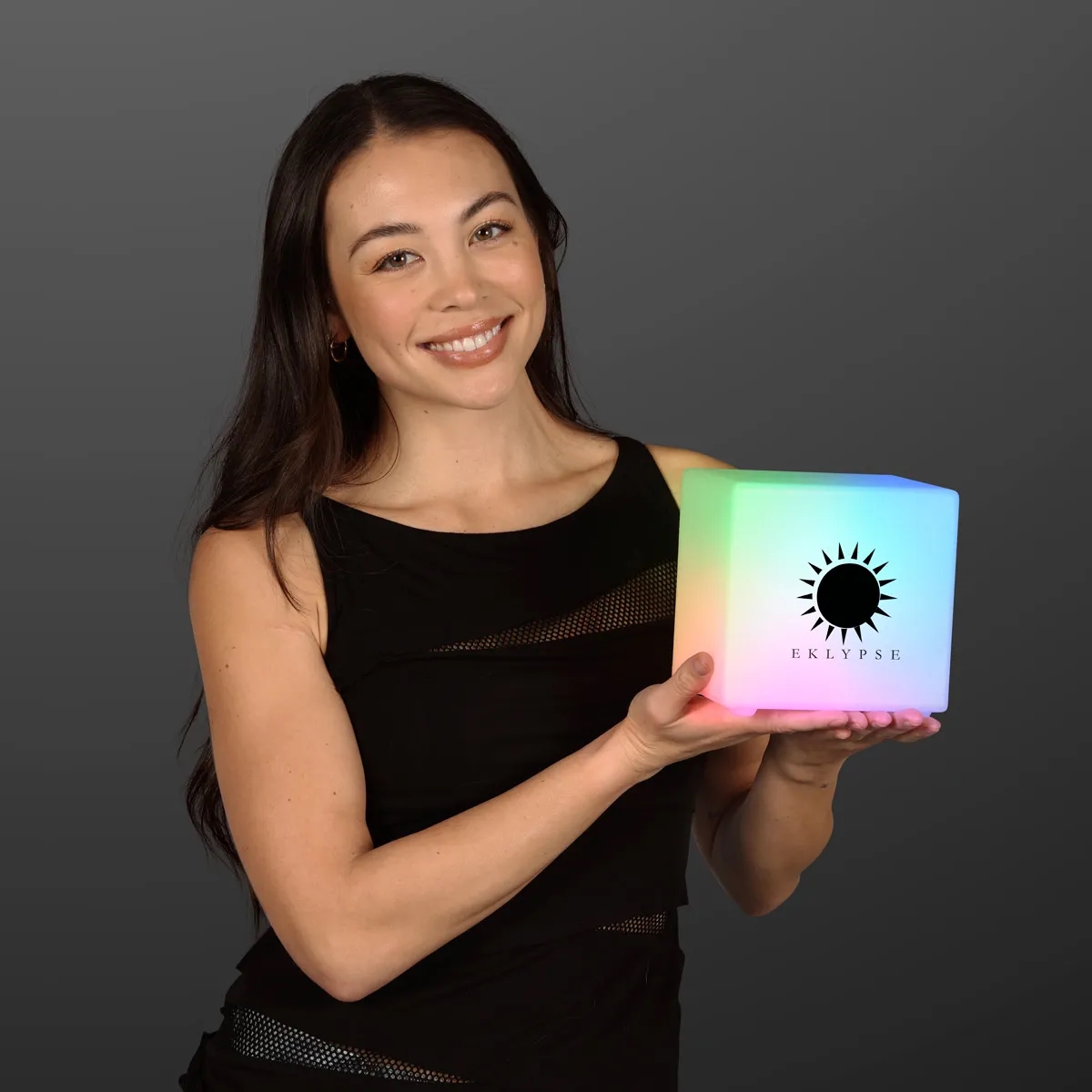 6" Mid-Size Light Cube, Remote Controlled Decor 3