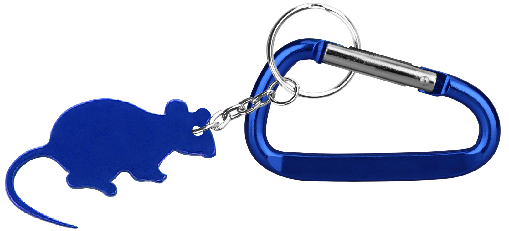 Mouse Shape Bottle Opener Key Chain & Carabiner 3