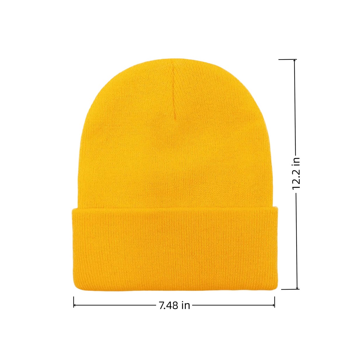 Acrylic Autumn And Winter Knitted Hat 3