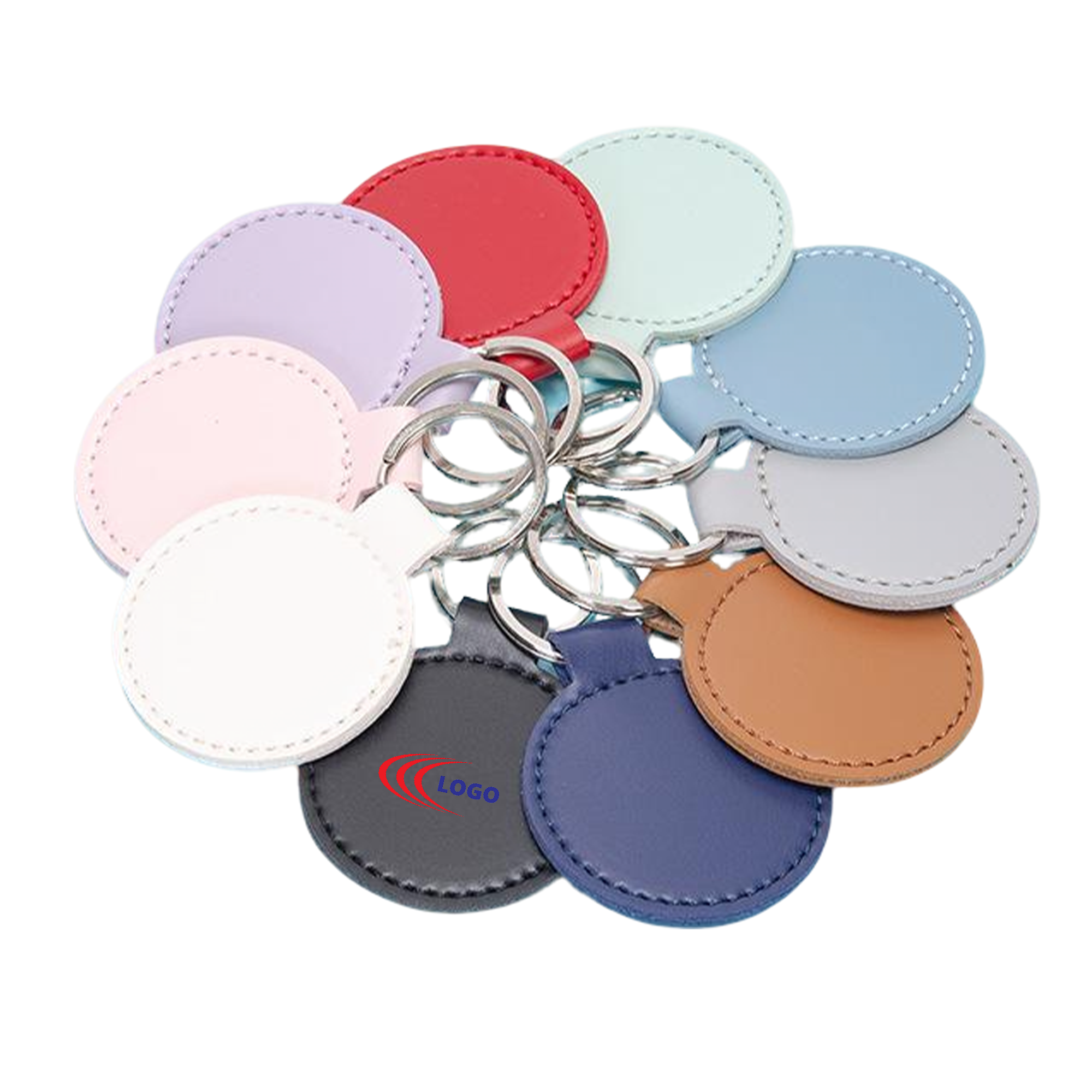 Round Keychain Car Bag Accessory 2
