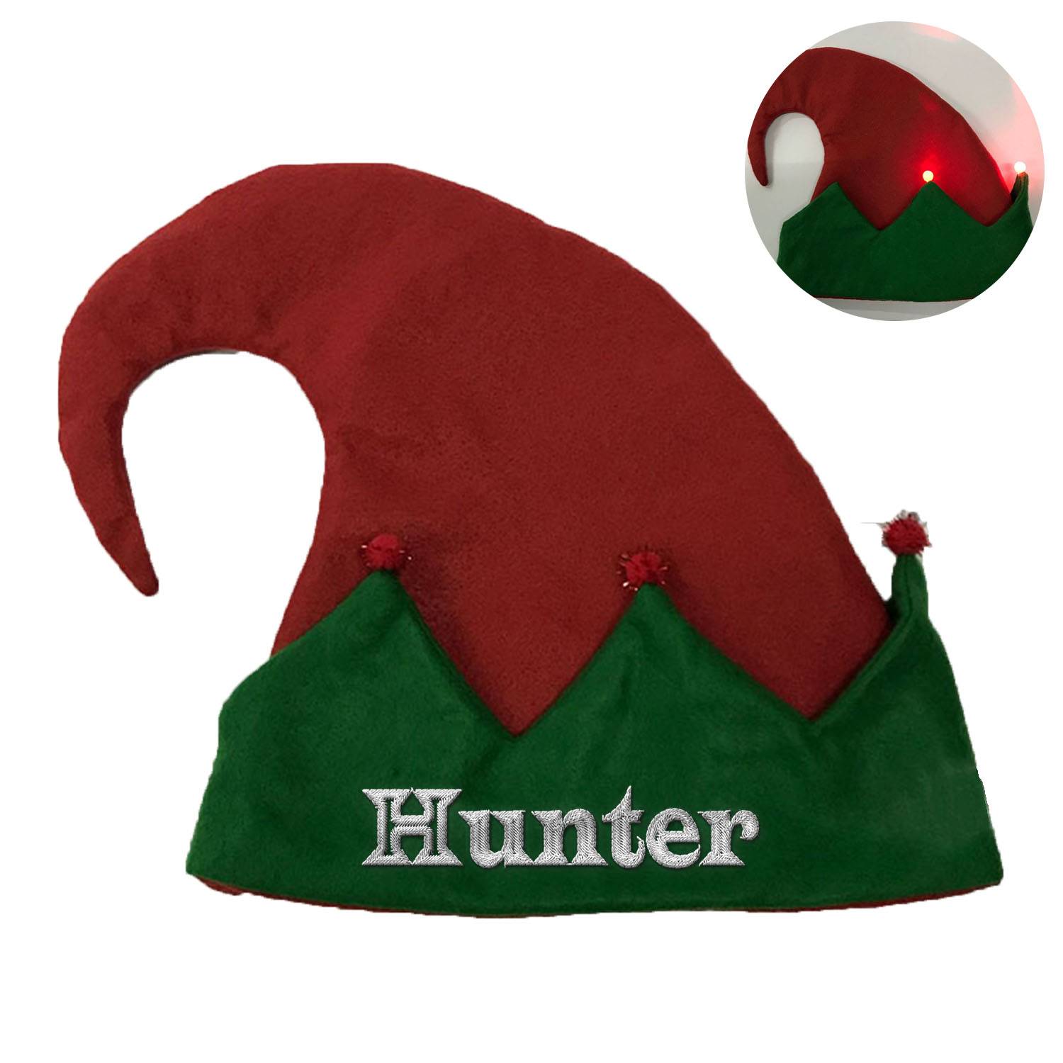 Light up christmas ELF hat 2