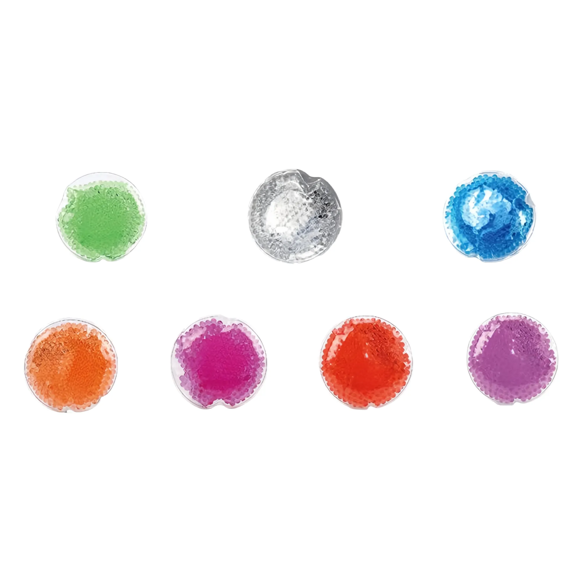 Round Transparent Multi-Color Small Ice Pack 3