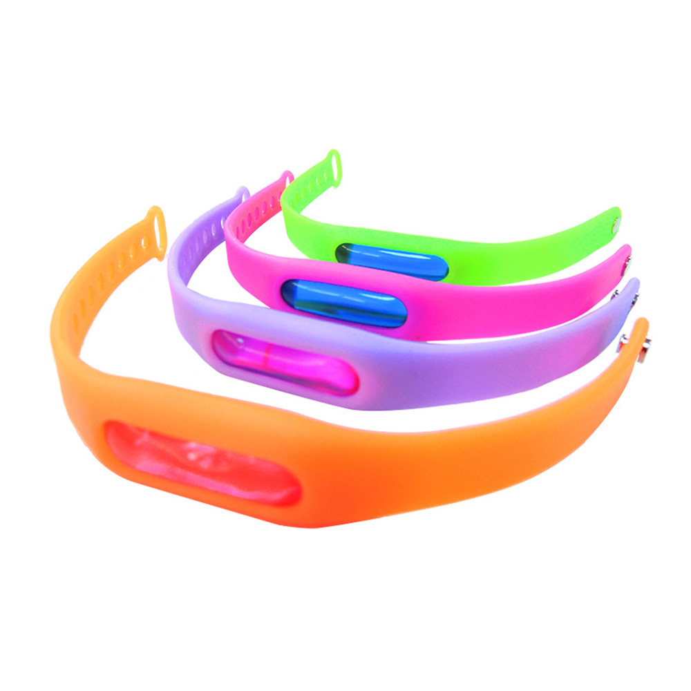 Kids silicone mosquito repellent bracelet 7