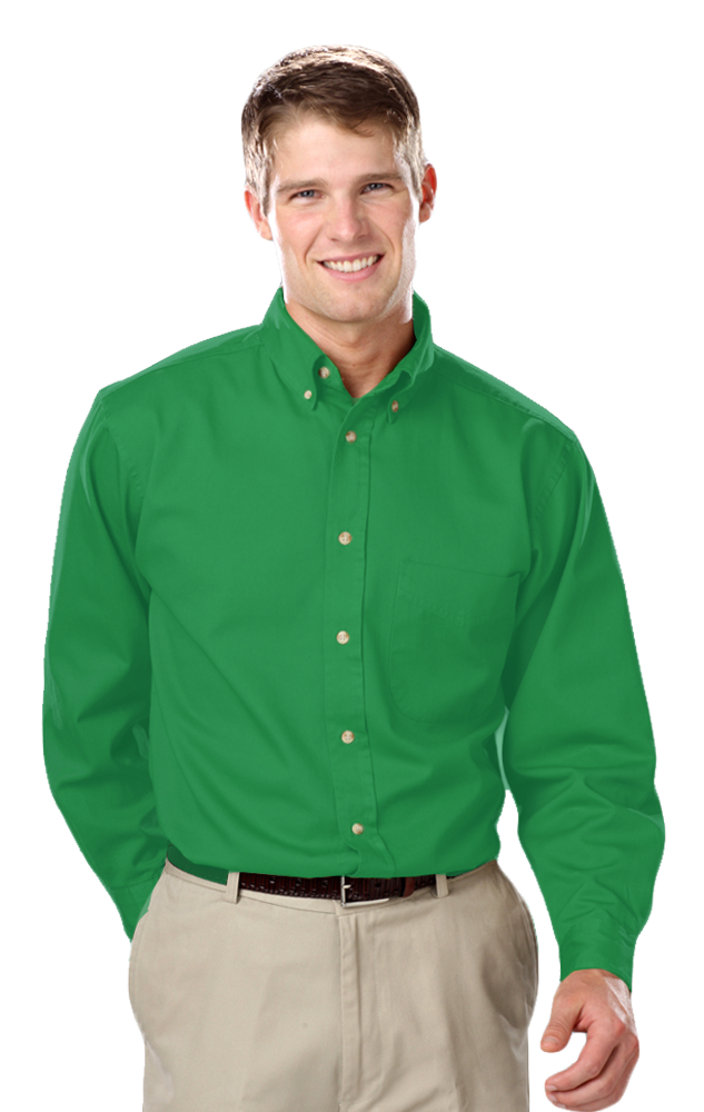 Men's L/S 100% cotton twill Shirt 37