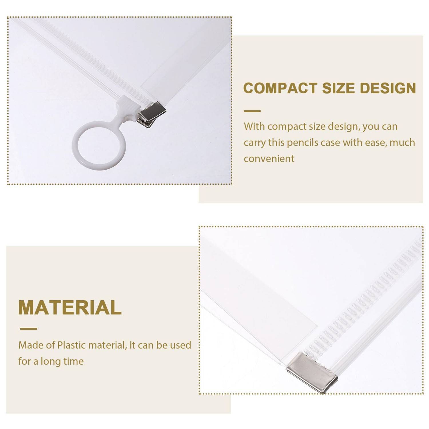 Clear PVC Pencil Bag 6