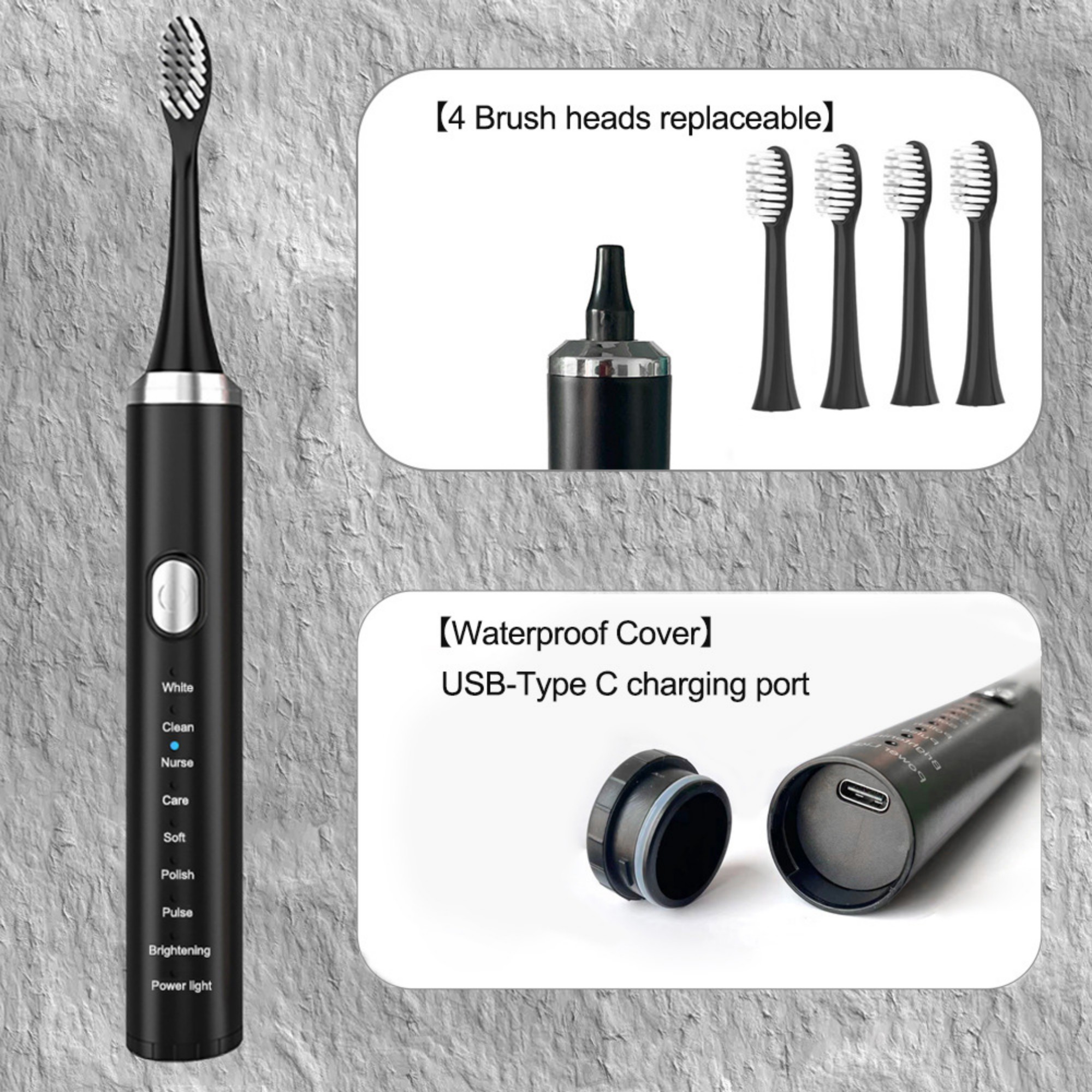 8-Mode Sonic Electric Toothbrush 7