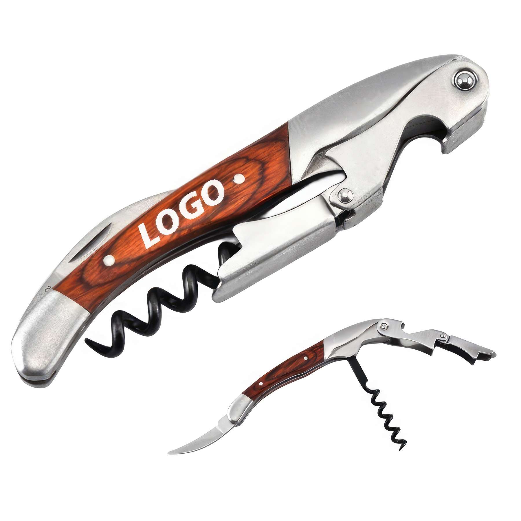 Custom Professional Waiter Corkscrew Wine Openers 2