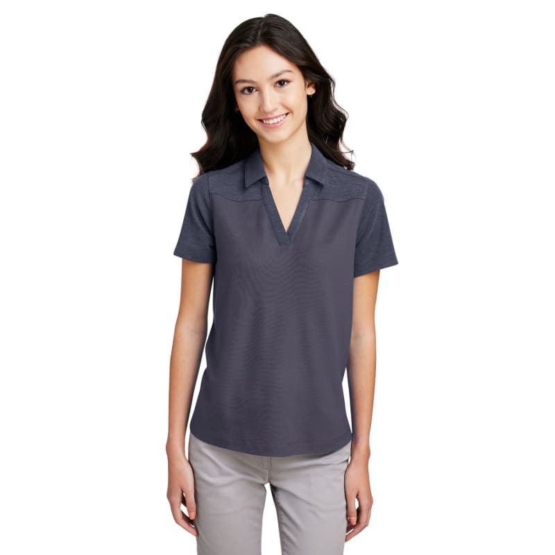CORE365 Ladies' Fusion ChromaSoft Colorblock Polo 9