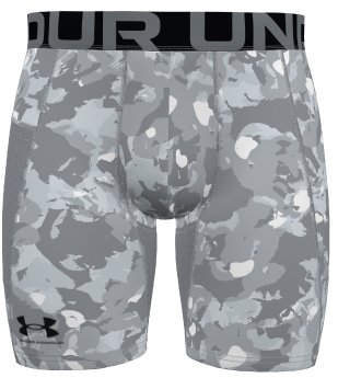HeatGear Printed Men's 6 Compression Shorts 2
