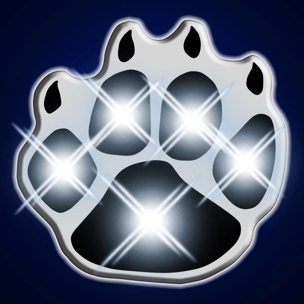 Flashing Paw Print Lights 4