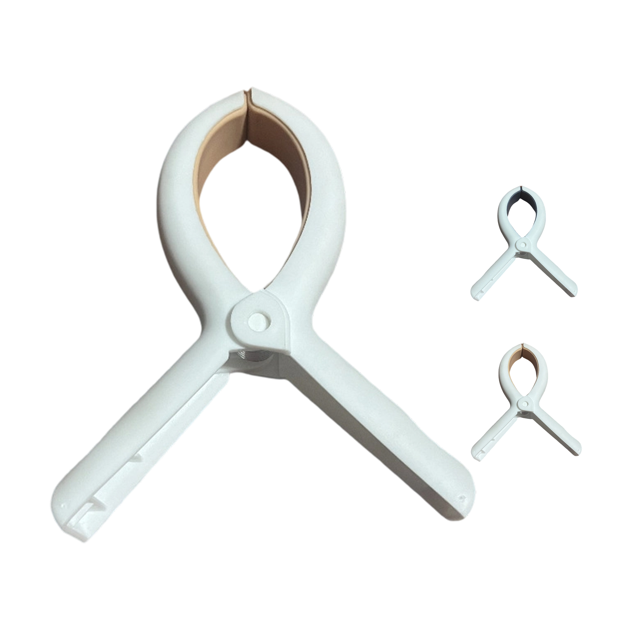 Windproof Towel Clip With Strong Spring 5.1" By 3.3" 7