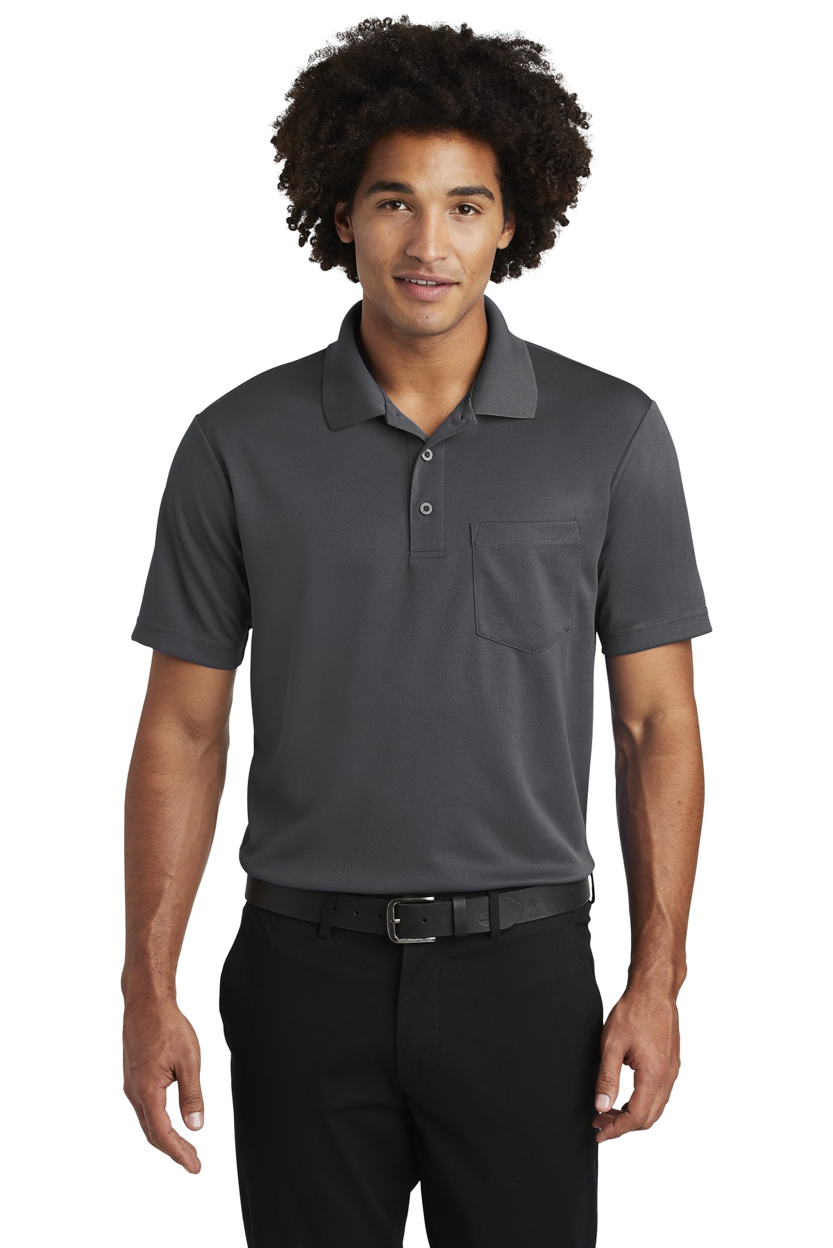 Sport-Tek PosiCharge RacerMesh Pocket Polo. ST640P 19
