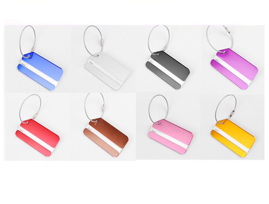 Luggage nameplate Tag made from Zinc alloy