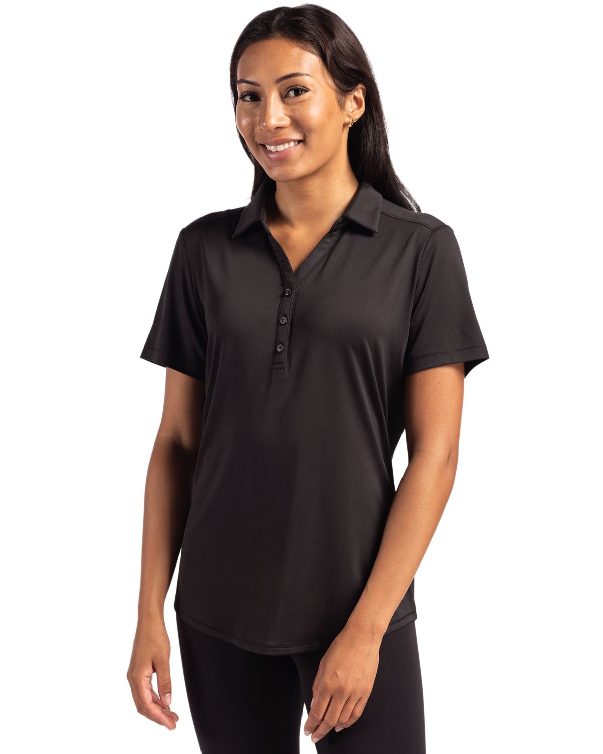 Forge Eco Stretch Recycled Womens Short Sleeve Polo