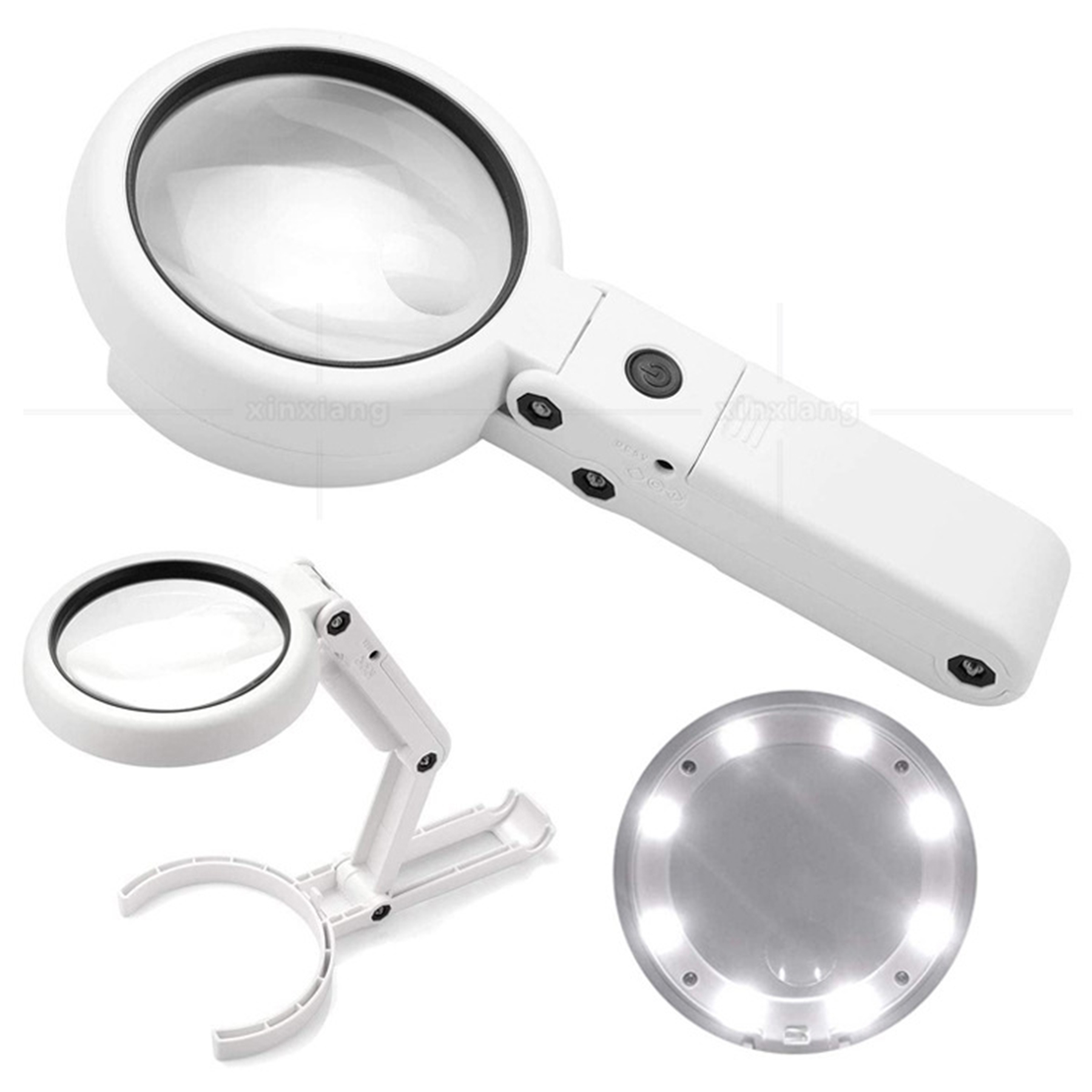 Led Foldable Magnifying Glass 2