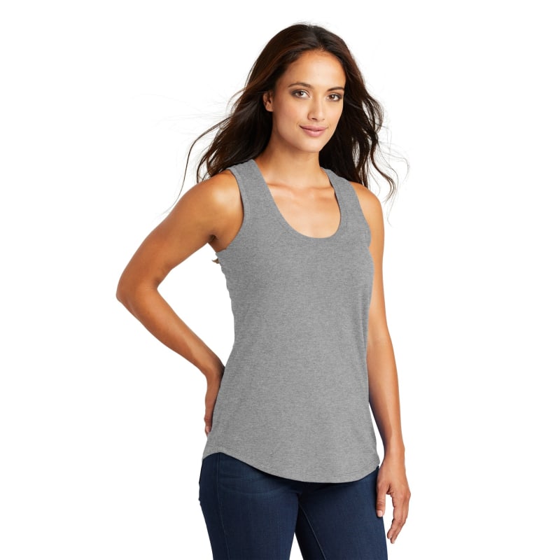 District Women's Perfect Tri Racerback Tank. 47