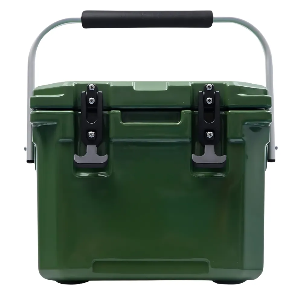 10L Hard Cooler with 2 Molded-in Cup Holders 13