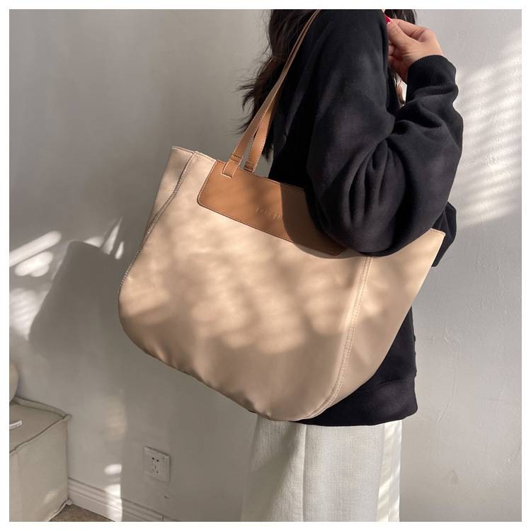 Nylon Canvas Tote Handbag For Women, custom tote bag with logo imprint 5
