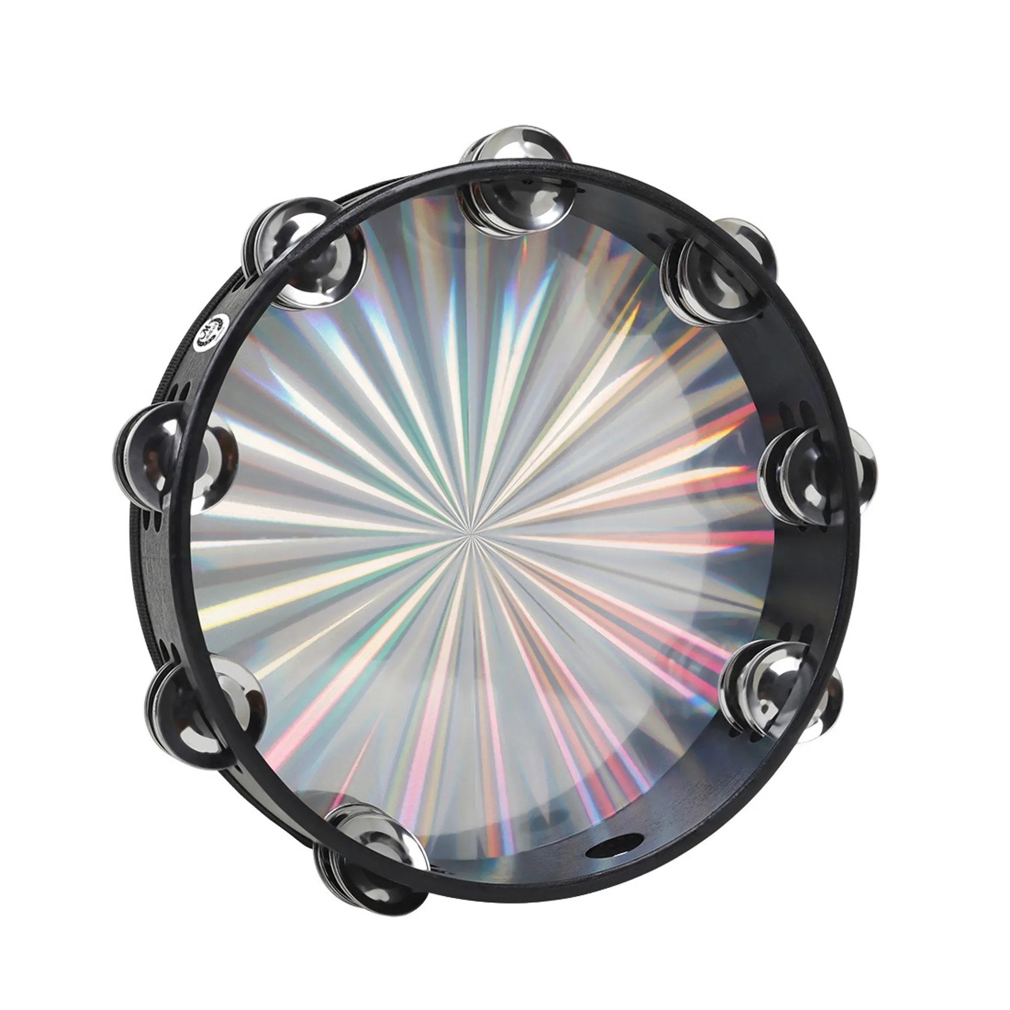 10" Laser Faced Tambourine MOQ50pcs 6