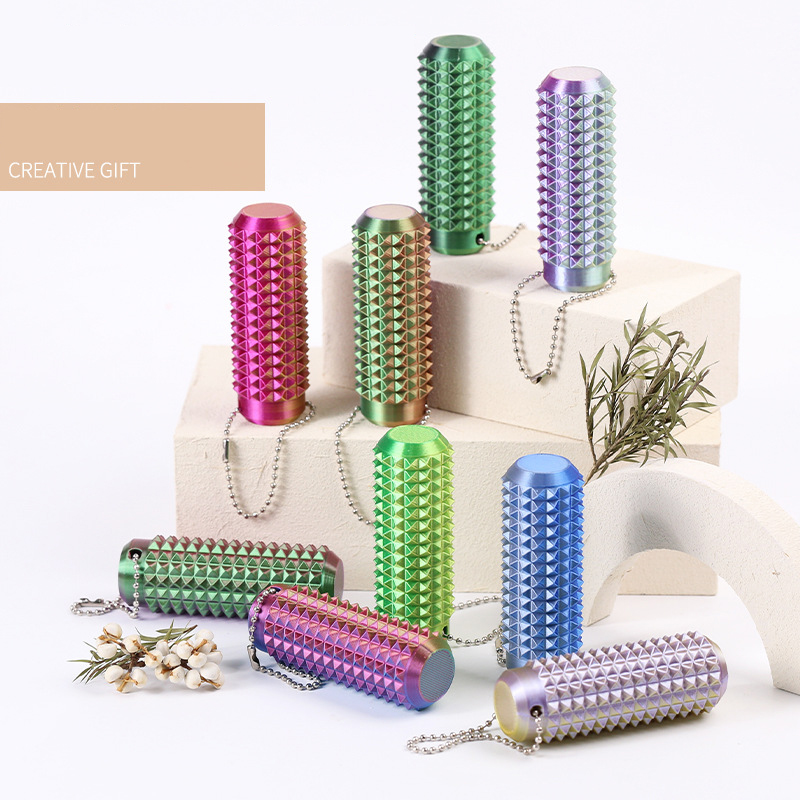 3D Printed Spiky Fidget Keyring 10