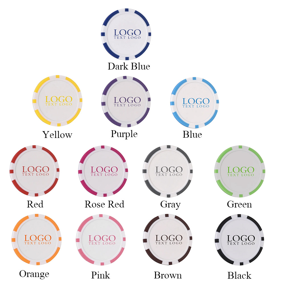 Stripe Custom Logo Chips 16