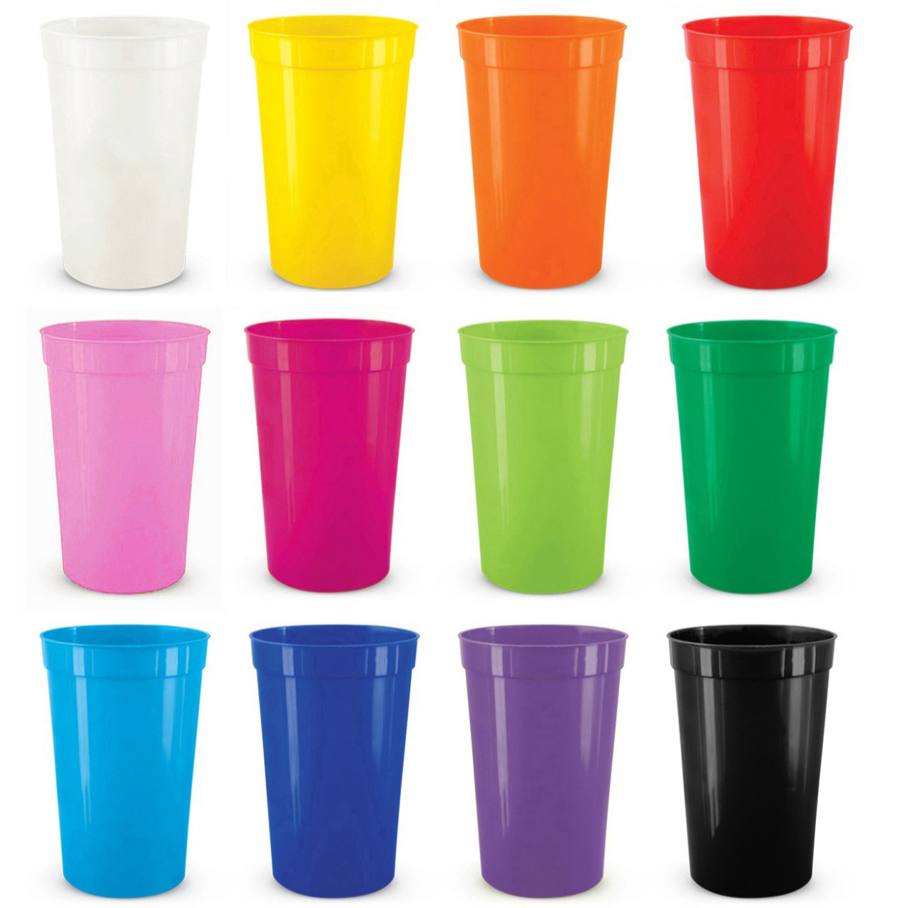 16 oz Reusable Plastic Party Cup 2